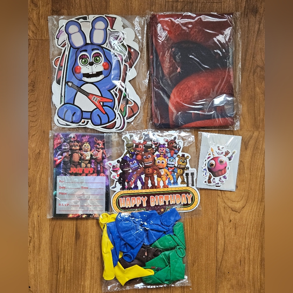 5 Nights At Freddy's Party Supplies Set